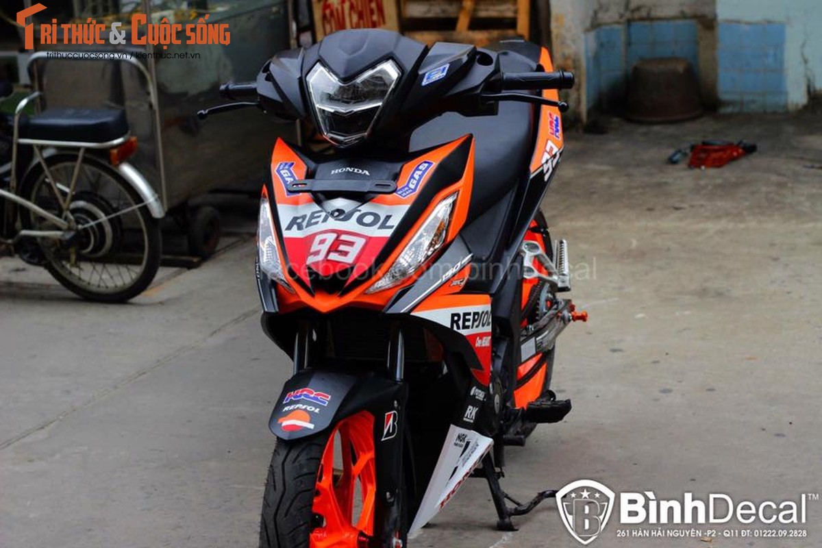 Honda Winner 150 phong cach sieu moto dua tai Sai Gon-Hinh-4